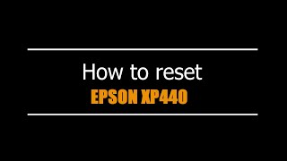 Reset Epson XP440  - Unlimited - Ink Pads - Reset 100% Virus Free - Reset Epson AP