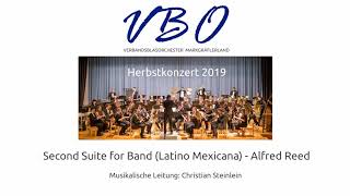 Alfred Reed: Second Suite for Band (Latino Mexicana)