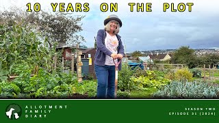 Autumn Allotment Tour | Allotment Vlog 🌽 Ep. 31 🌹