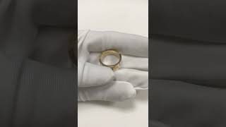 Mirror Copy Best 18K Gold Cartier Love Band Ring