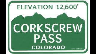 Corkscrew Pass Silverton Colorado August 2023