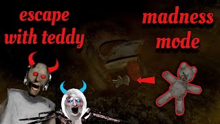 Granny PC v1.8 - Car Escape in Madness mode with Teddy bear 🧸