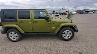 2008 Jeep Wrangler Unlimited Sahara (As Traded)