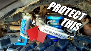 Protect Your Toyota Tacoma Shock Reservoirs | Inexpensive & Stylish Fix