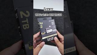 หมดปัญหาเมมเต็ม พอร์ตไม่พอ Lexar SL400 Portable SSD ต่อได้หมด ใช้งานสะดวก #Lexar #SSD