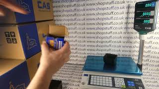 How To Use CAS AP Retail Weighing Scales Sales Demonstration (AP-6/15)