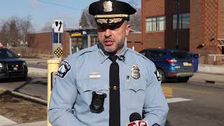 Chief Brian O'Hara speaks after pursuit