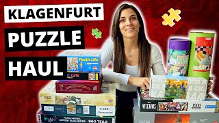 I went PUZZLE SHOPPING to Klagenfurt!!  VLOG + Organizing My PUZZLE Closet 😲🧩