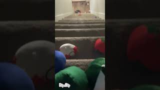 Countryballs Roll Down the Stairs