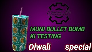 Diwali special experiment
diwali crackers testing