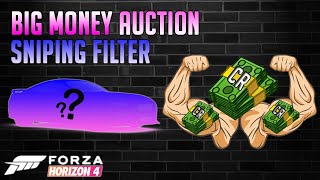 A BIG MONEY Auction Sniping Filter! - Forza Horizon 4