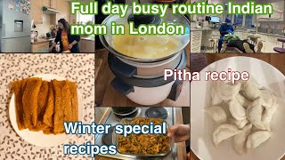 Morning to night routine Indian | Winter special recipes Indian | Indian mom in London