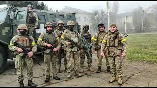 Ukrainian Forces in the centre of Snihurivka city, Mykolaiv Oblast