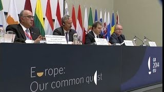 Informal Meeting of Ministers for Transport and Telecommunications - 8.5.2014  - press conference