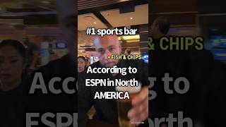 ESPN’s #1 ranked sports BAR in NORTH AMERICA #shortstravel #shortssports #shorts