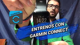 PLANIFICAR ENTRENOS CON GARMIN CONNECT