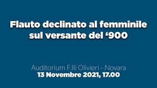 Flauto declinato al femminile sul versante del '900