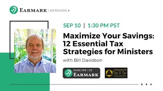 Maximize Your Savings: 12 Essential Tax Strategies for Ministers