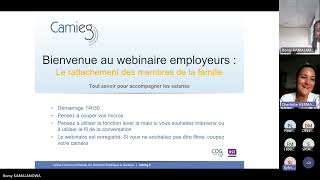 Webinaire employeurs - Le rattachement des membres de la famille