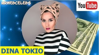 How much money does DINA TOKIO make on YouTube 2017