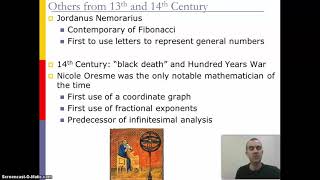 Section 10 - European Math 500 to 1600AD