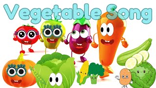 Vegetable Song| Songs for kids| The Singing Cuckoo Kids for learning vegetables