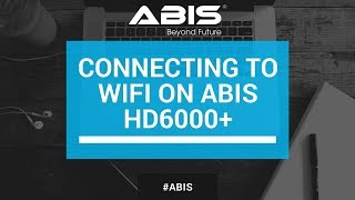 How to change language on the ABIS HD6000+ Android 6.0 Model