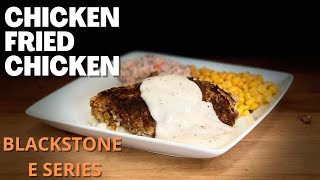 CHICKEN FRIED CHICKEN ON THE BLACKSTONE E SERIES ELECTRIC GRIDDLE