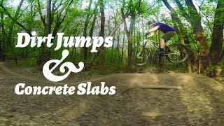 Dirt jumps and concrete slabs with Ash Ray, Benda, and Beahen