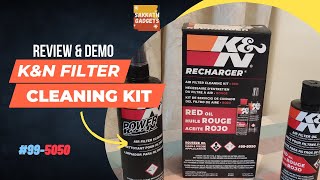 KN Filter Cleaning Kit - Review & Demo