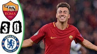 Roma-Chelsea 3-0 - All Goals & Highlights - 31/10/2017- HD