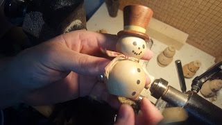 Wood Turning for Decorative Rings and Inlays using Rangate Knot Filler