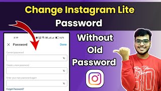 How To Change Instagram Lite Password | Instagram Lite Password Kaise Badle Kare