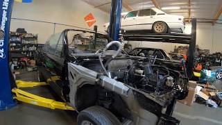 CAtuned Chase's E30 BMW Convertible vert rebuild start