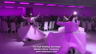 Mevlevi Sema Ceremony Sufi Whirling Dervishes in Bursa live Sufi Music