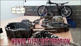 1975 Honda TL125 K2 Full Restoration Episode 4