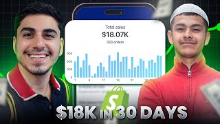 $0-$18k/m with Shopify Dropshipping at 17 years old - Student Case Study