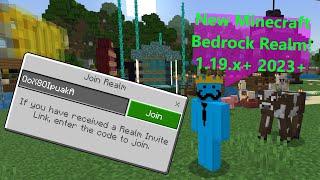 Join My 1.19.x Minecraft Realm! Bedrock Edition 2023+