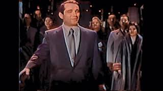 Perry Como - It's Beginning to Look a Lot Like Christmas (1951), Live and in color [A.I. enhanced]