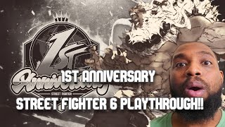 Its Been A Year Of Street Fighter 6 Already!!?!! | Street Fighter 6 PLAYTHROUGH