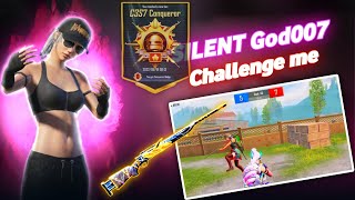 Best tdm 1v1 room challenge // SILENT 😶 God007 vs BOSSM416🔥