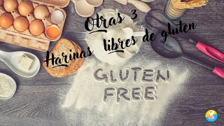 ✅OTRAS 3 HARINAS SIN GLUTEN PARA HACER PAN - Segunda parte 🍞