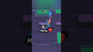 Mandy 💔❤️‍🩹😤 #brawlstars #rank30 #skills #brawlstarsgame #trickshots #ranked #edit