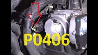 Causes and Fixes P0406 Code: Exhaust Gas Recirculation Sensor A Circuit High