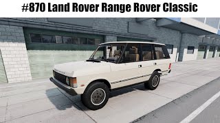 West Coast Trial: Land Rover Range Rover Classic (Beamng Drive)