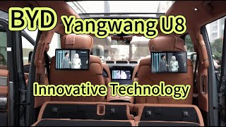 BYD Yangwang U8's tech: In-Place Turning, Emergency Flotation, and Five-Screen Synchronisation