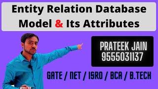 Lecture 2 - Entity Relation Database Model | Types of Attributes | ER - Model