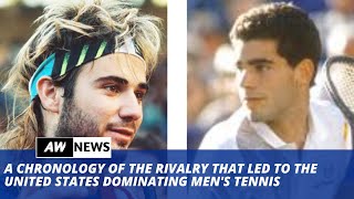 Andre Agassi vs Pete Sampras Made Tennis Widely Known Throughout The World