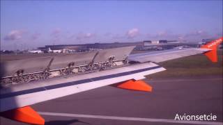 Easyjet Airbus A319 landing Toulouse