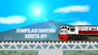 Kompilasi Hunting KA || #part2 •Animasi Sepur🇮🇩